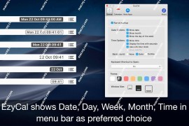 EzyCal for Mac(日历管理和提醒工具)