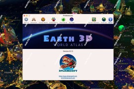 Earth 3D for mac(3D地球模拟软件)v8.1.2免激活版