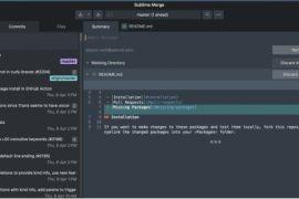 Sublime Merge Dev 2.0.2085  &#8211; Git客户端软件