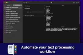 Text Workflow for mac &#8211; 文本自动化