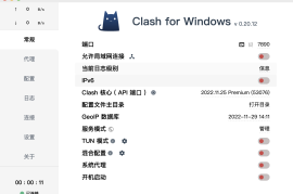 Clash 0.20.12 macOS 汉化版 (超好用的代理客户端软件)