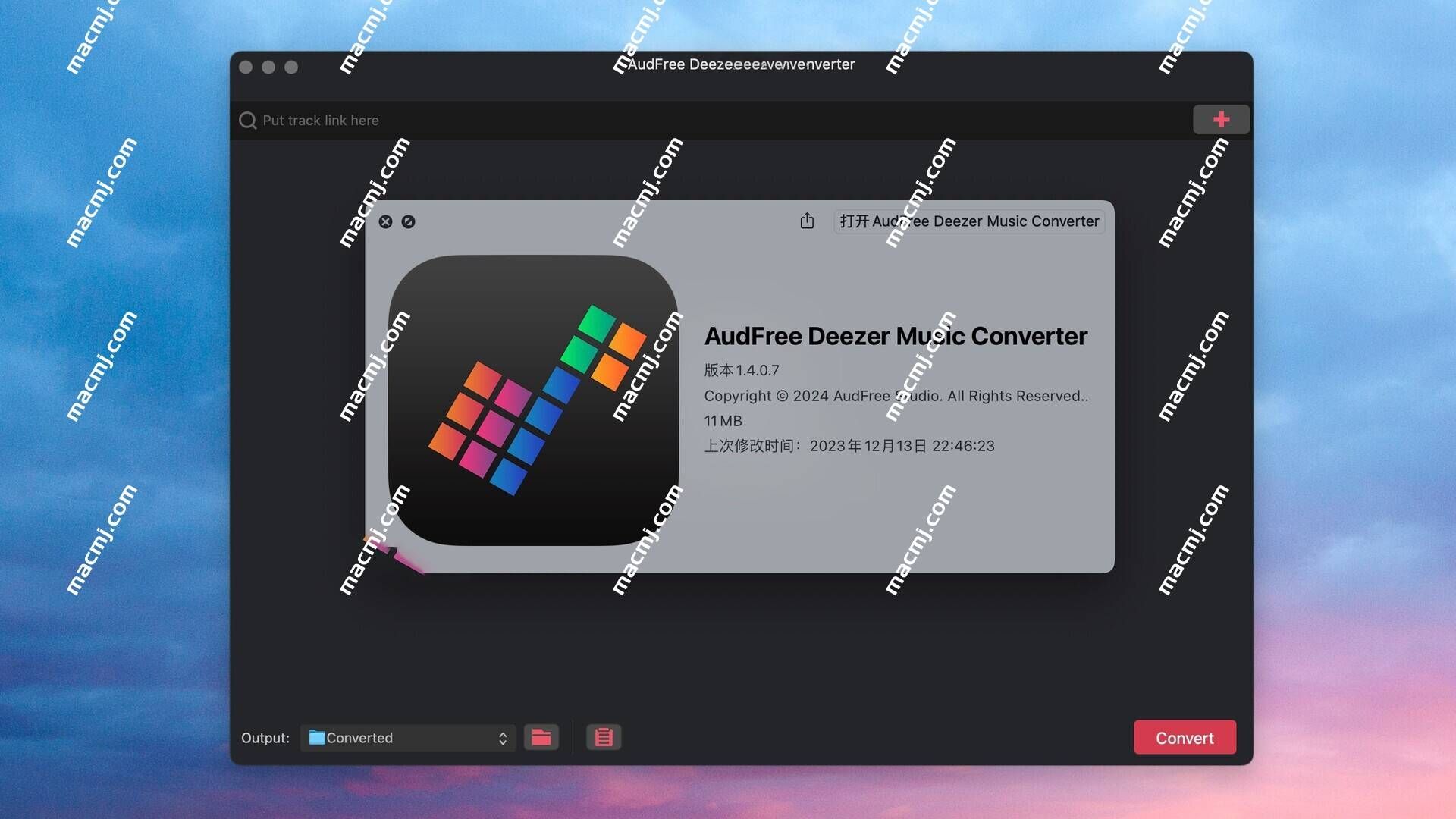 AudFree Deezer Music Converter for Mac(Deezer音乐下载转换器)