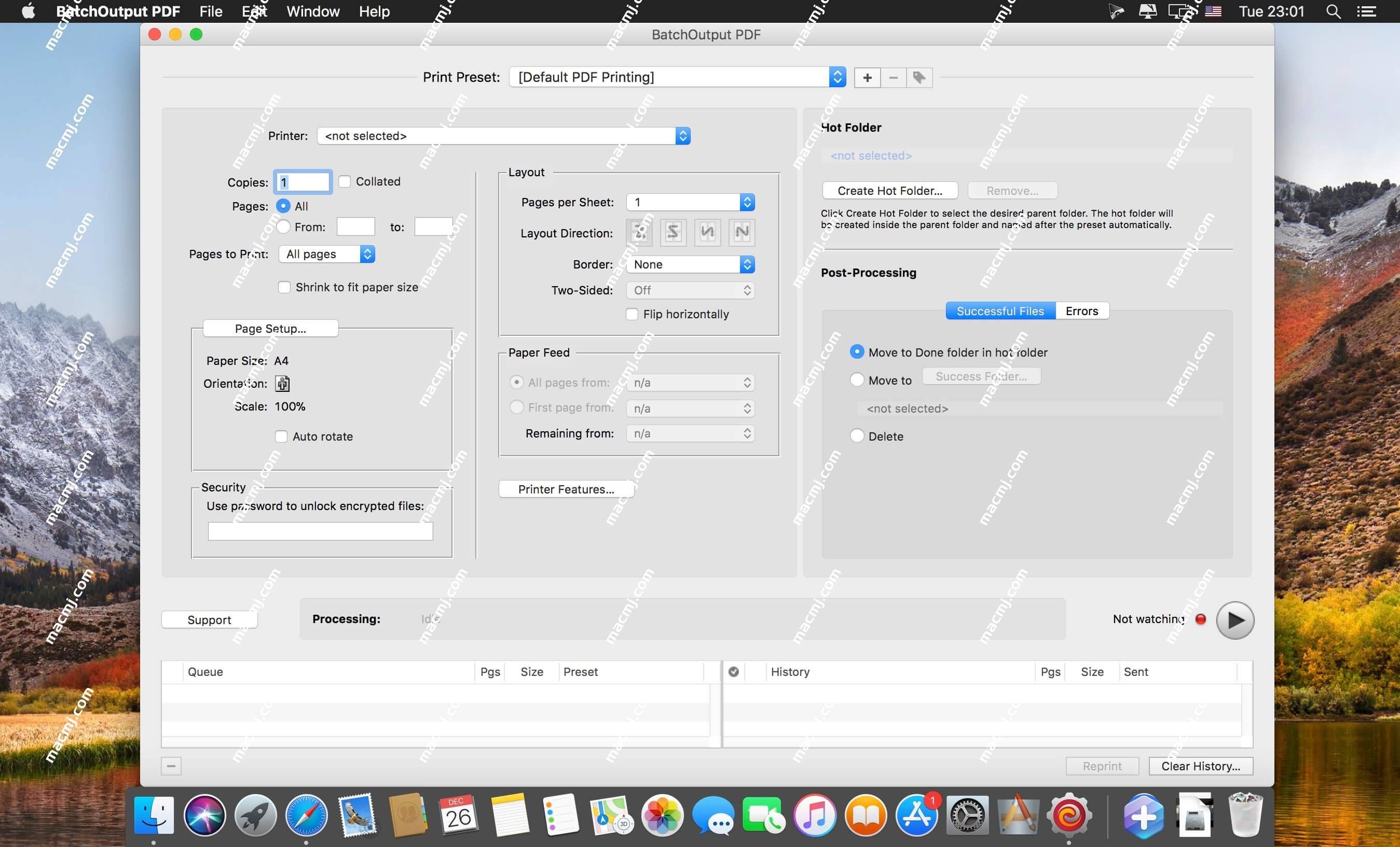 BatchOutput PDF &#8211; PDF文件批量打印工具