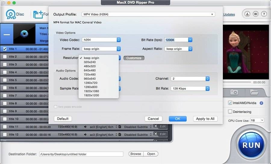 MacX DVD Ripper Pro for Mac 光盘转换工具