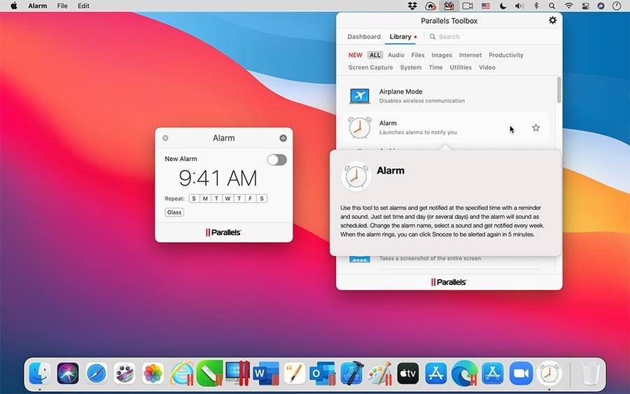 Parallels Toolbox Business Edition 6.0.1.4541 macOS 中文破解版 (PD虚拟机实用工具集合)更新macOS