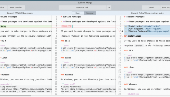 Sublime Merge Dev 2.0.2085  &#8211; Git客户端软件