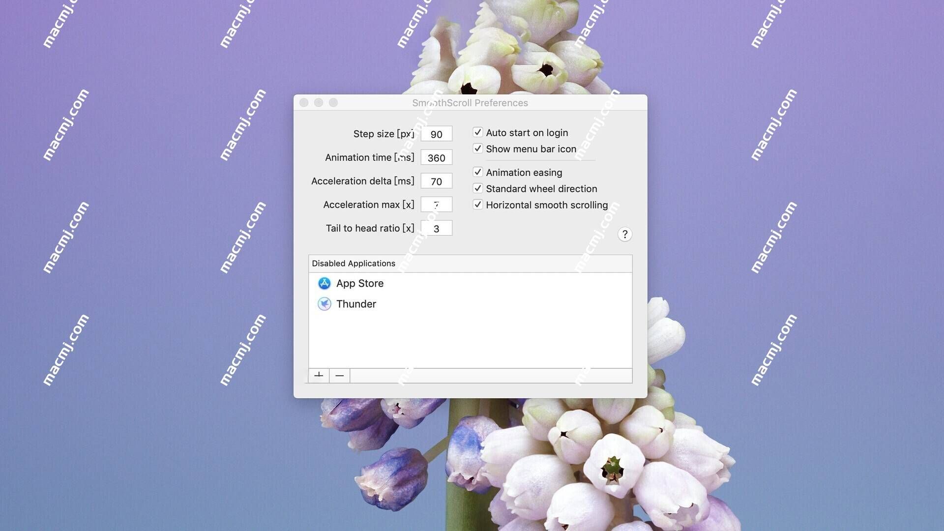 SmoothScroll for mac(鼠标增强工具)