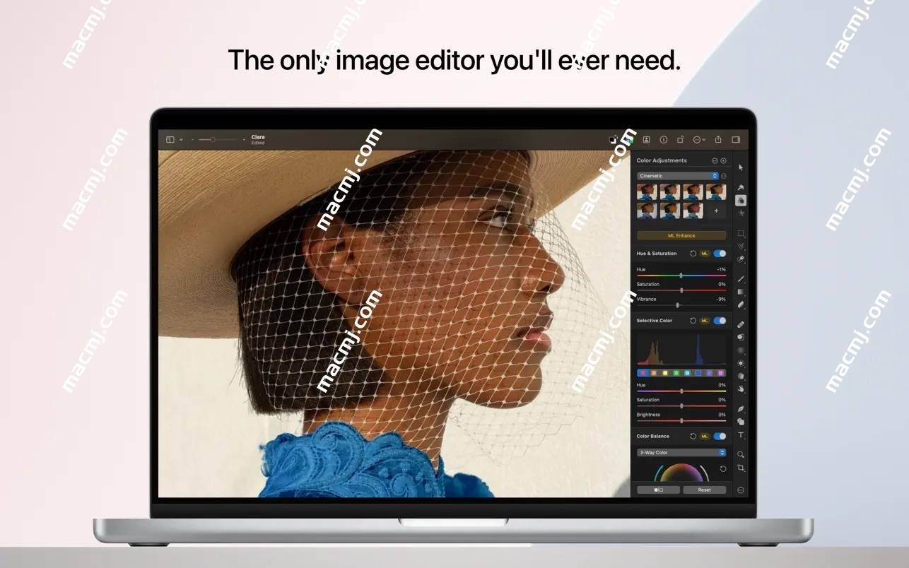 Pixelmator Pro for mac Mac图像处理软件