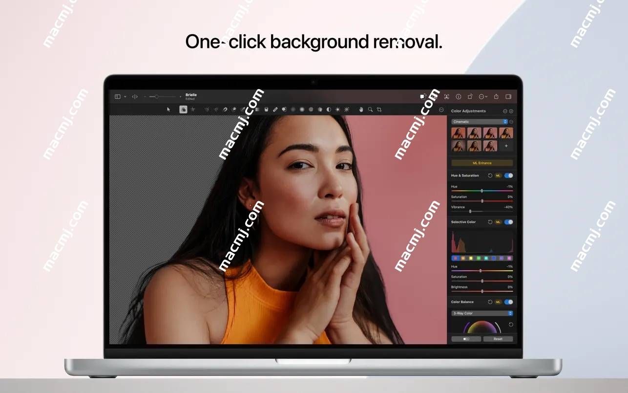 Pixelmator Pro for mac Mac图像处理软件