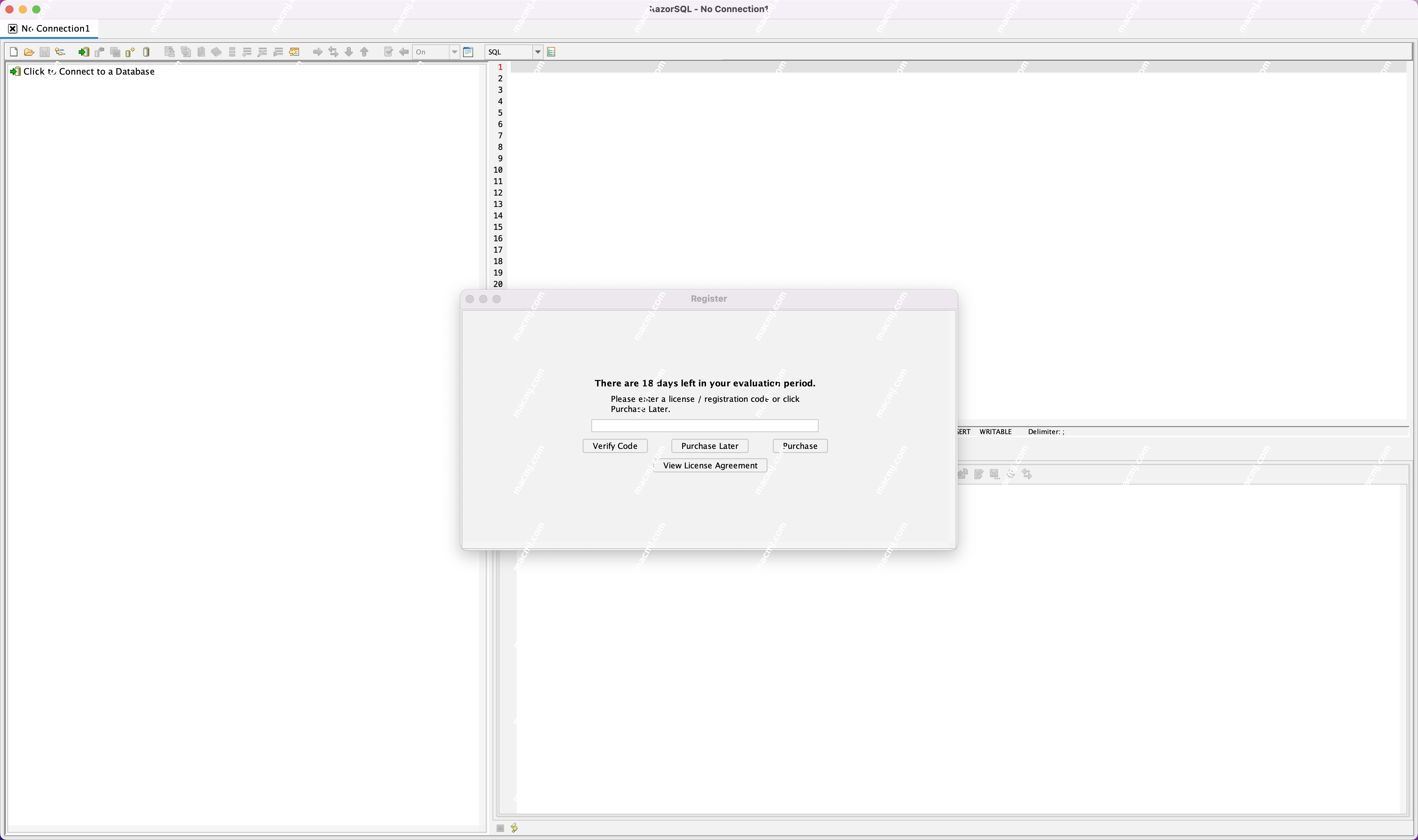 RazorSQL for mac &#8211; SQL数据库编辑器