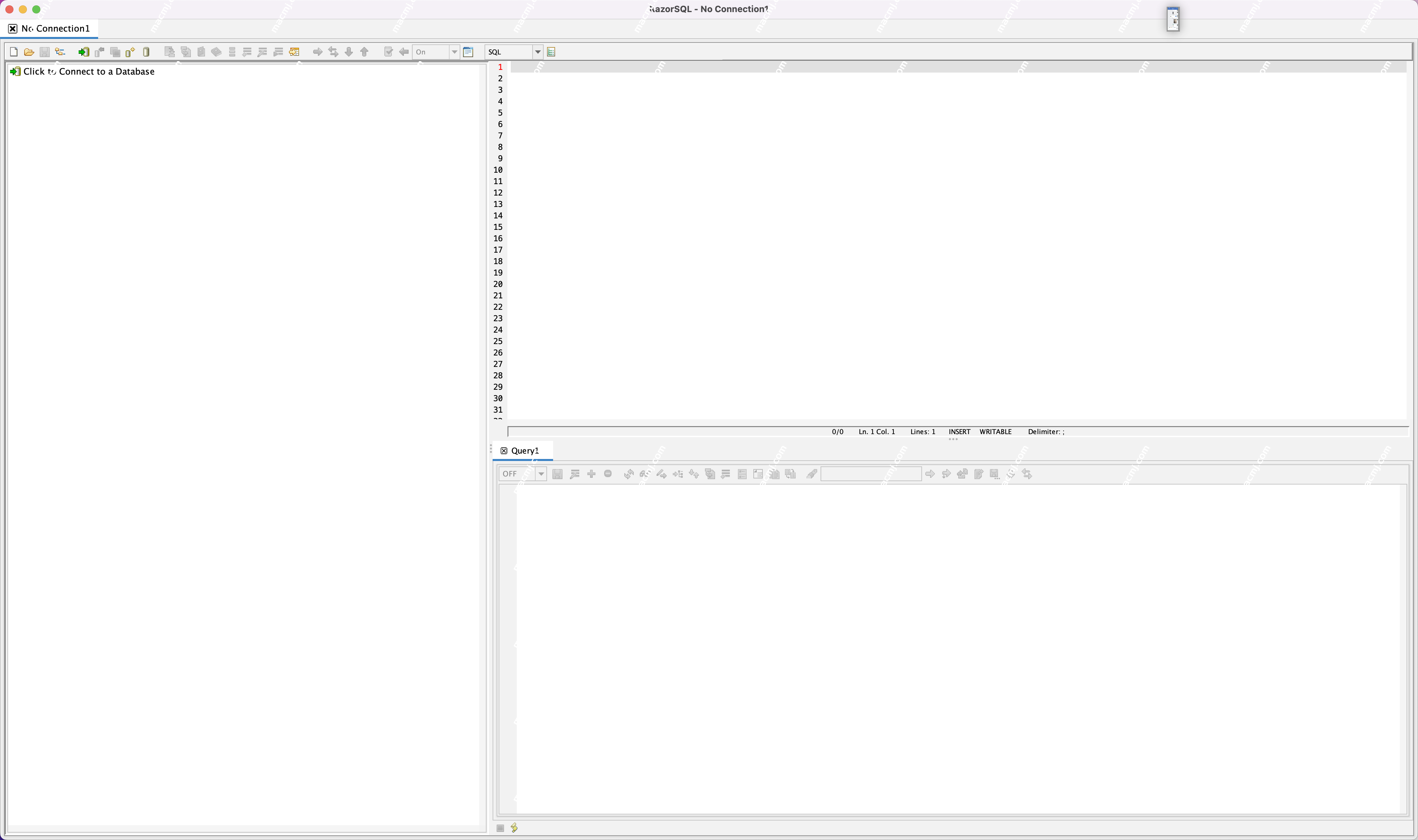 RazorSQL for mac &#8211; SQL数据库编辑器