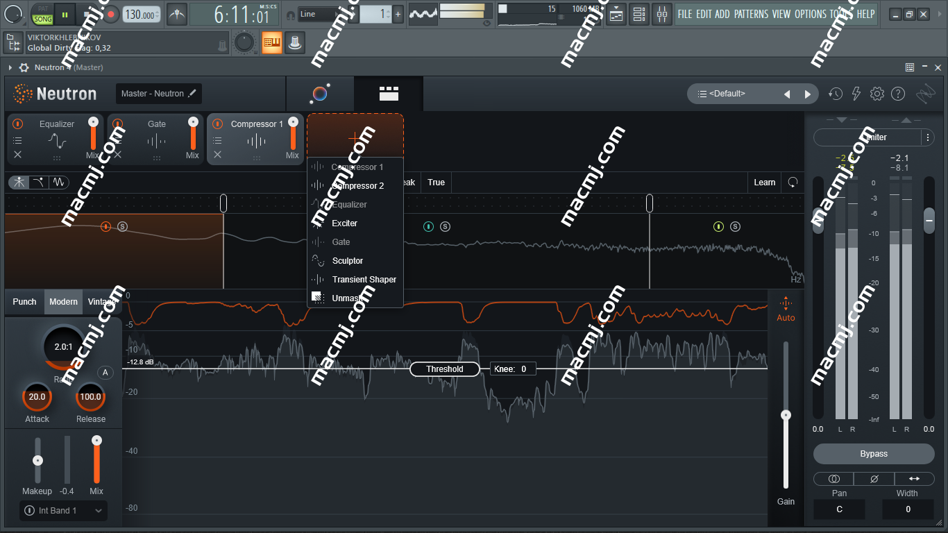 iZotope Neutron 4 for mac(智能混音插件)