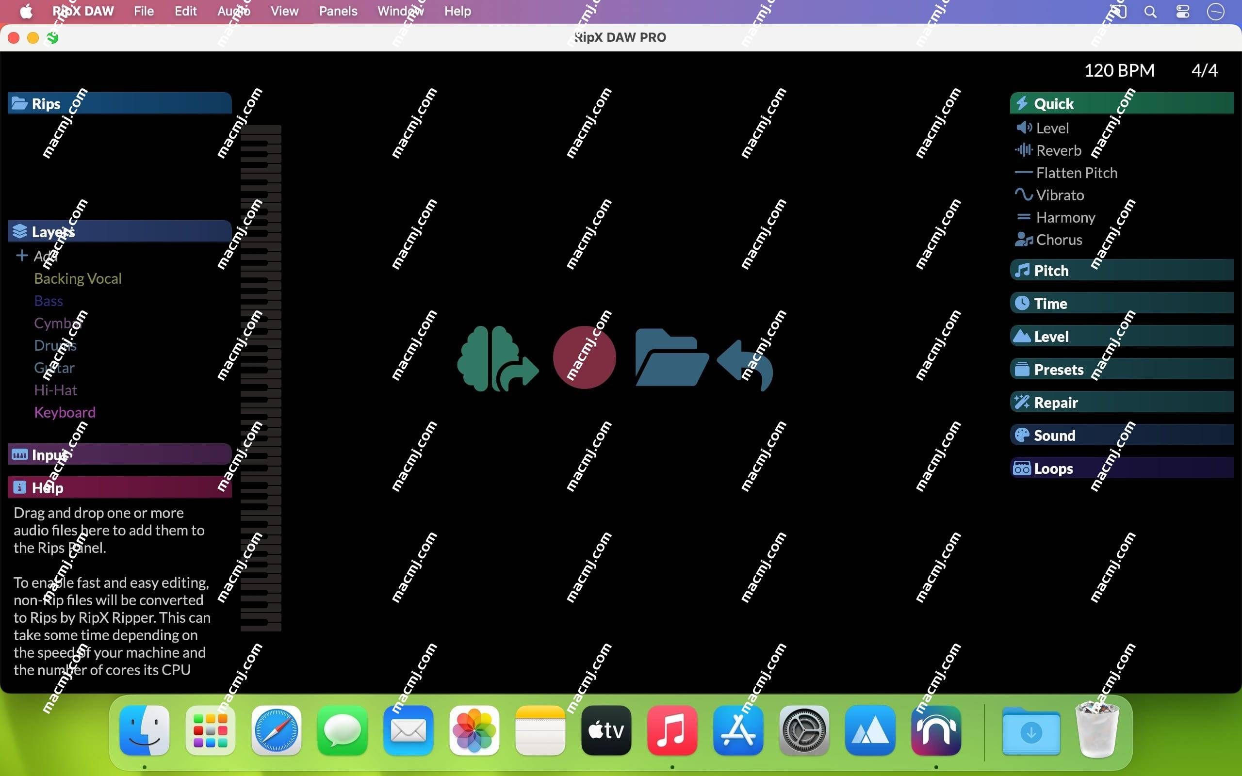 Hit‘n’Mix RipX DAW PRO for Mac(专业音频处理软件)