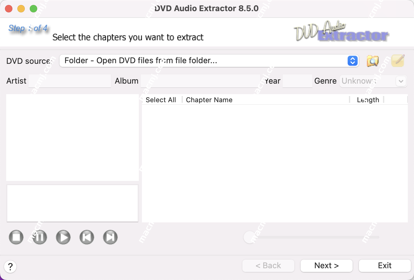 DVD Audio Extractor for mac (DVD视频翻录提取工具)