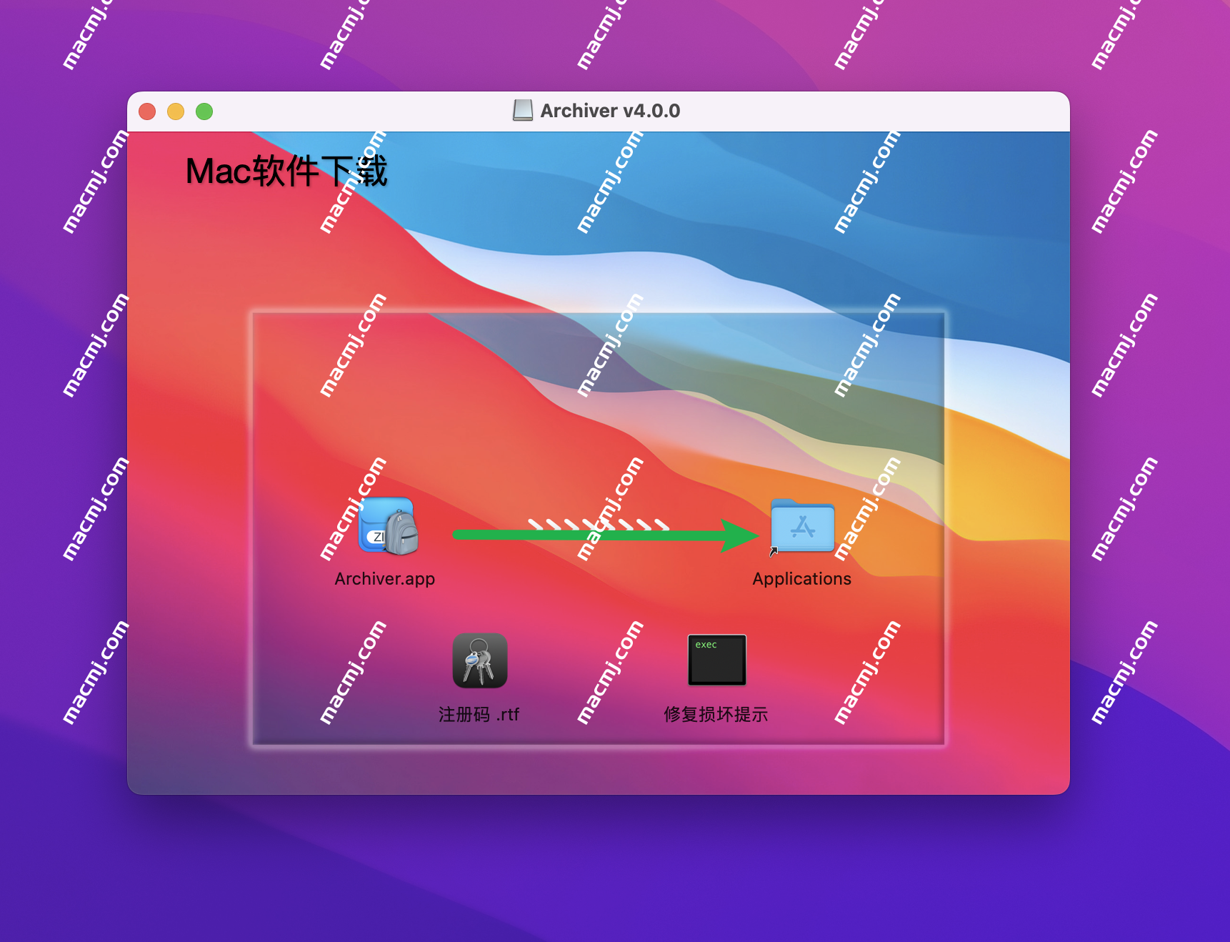 Archiver 4 for Mac(苹果Mac压缩解压工具)