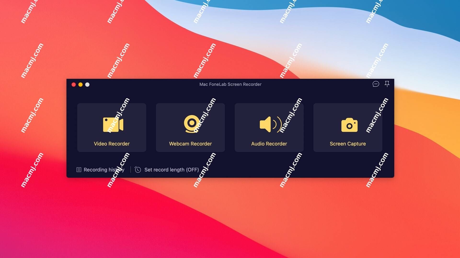 Mac FoneLab Screen Recorder for mac(屏幕录像机)