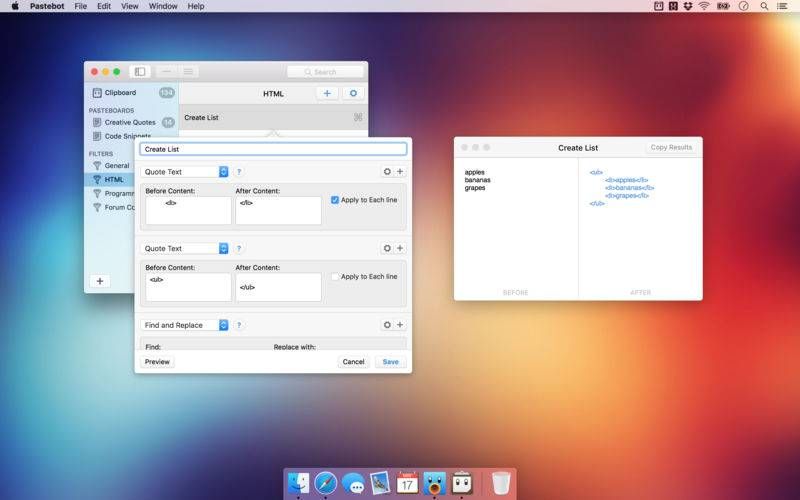 Pastebot for Mac (剪贴板管理工具)