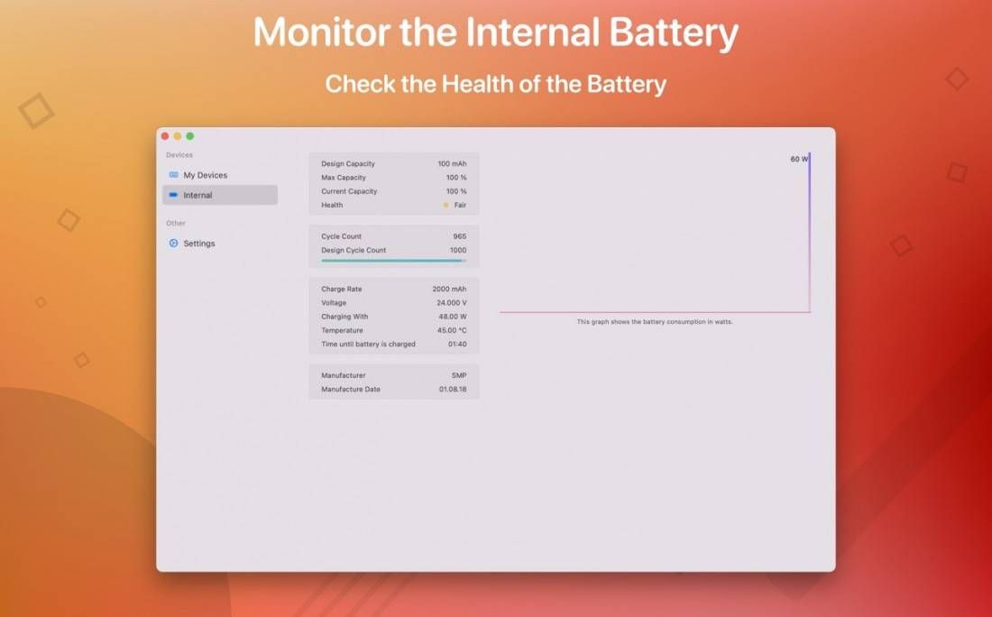 Magic Battery for mac(连接设备电量显示)