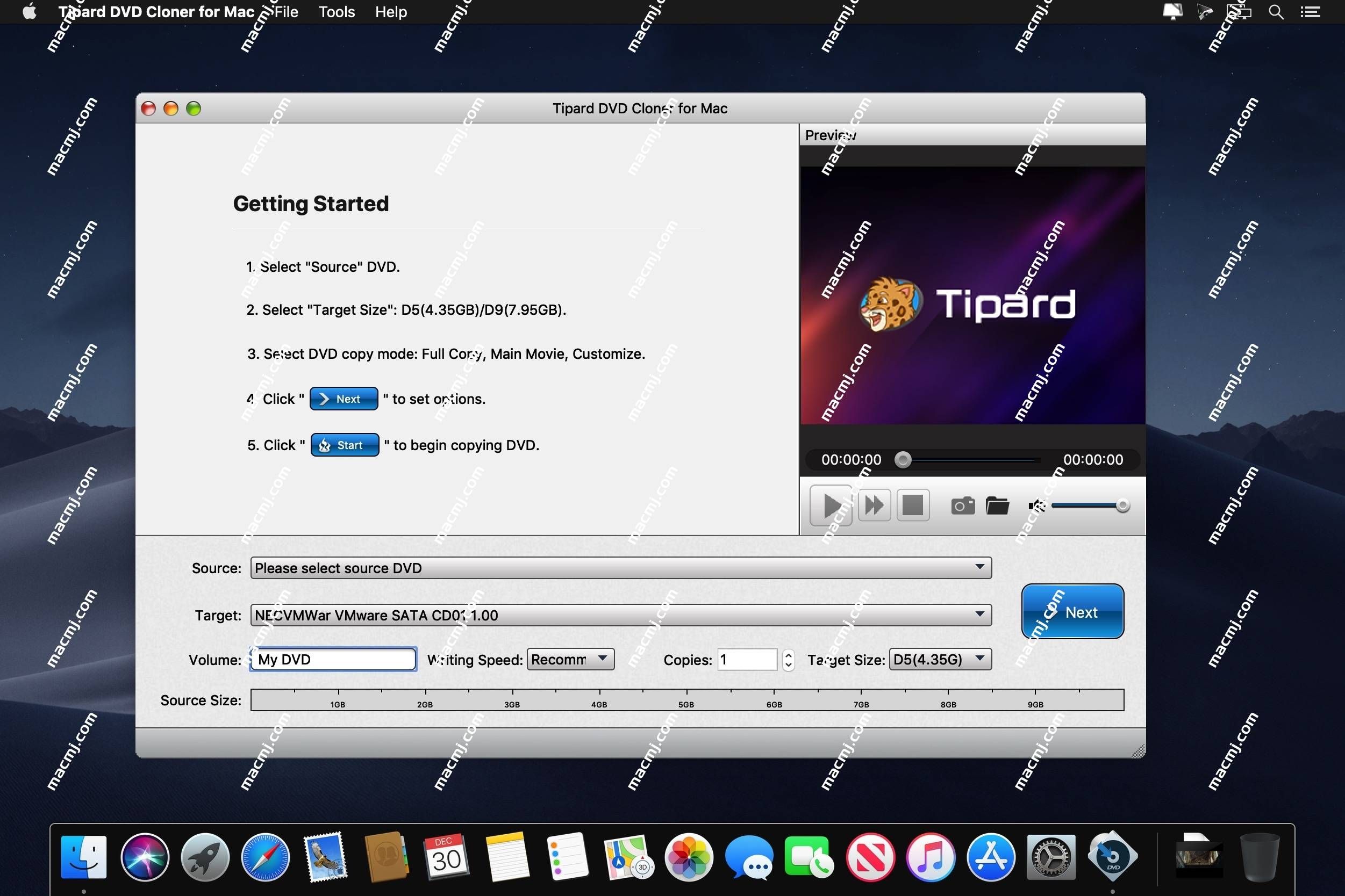 Tipard DVD Cloner for mac(DVD克隆软件)