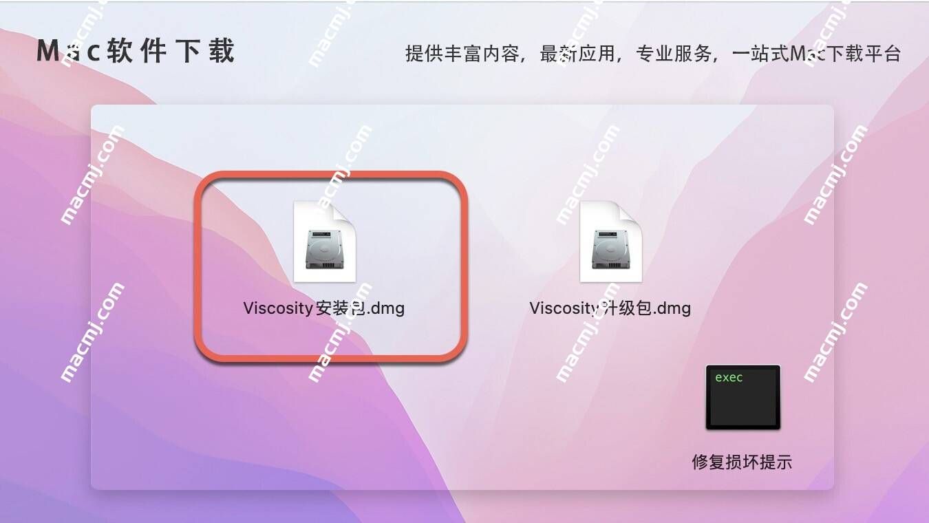 Viscosity for Mac(open客户端)