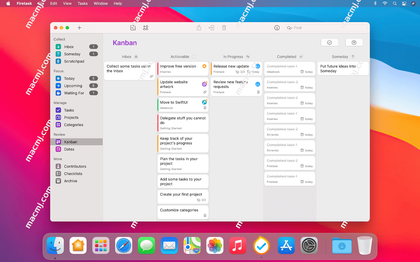 Firetask for Mac(GTD任务管理器)