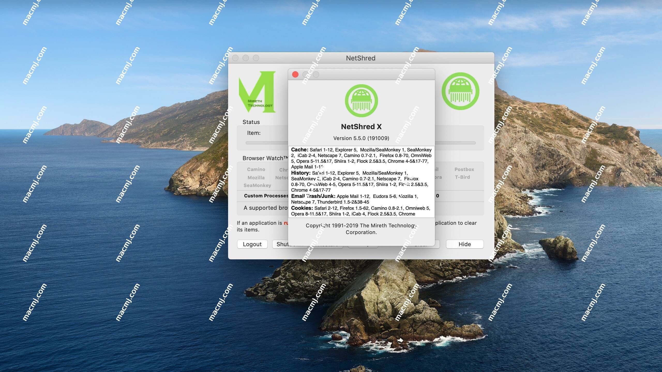 NetShred X for mac(缓存清理软件)