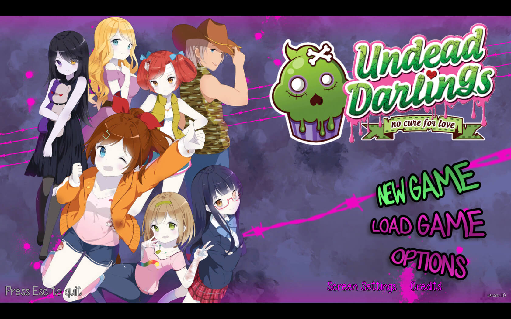 不死宝贝：无药可救的爱 for Mac v1.1.0 Undead Darlings ~no cure for love~ 英文原生版