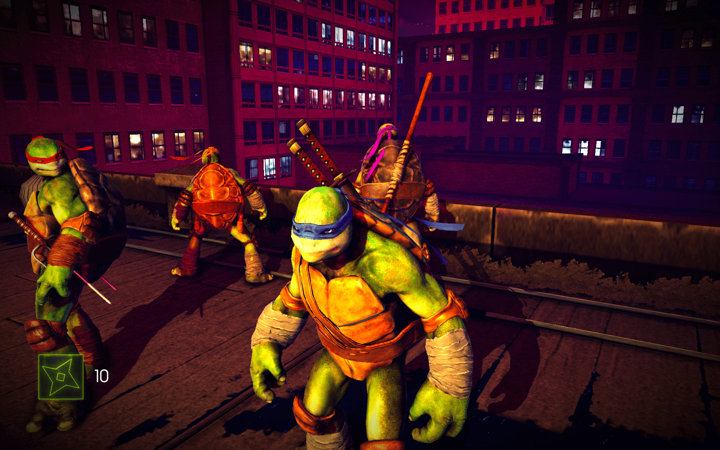 忍者神龟：脱影而出 for Mac v1.0 Teenage Mutant Ninja Turtles: Out of the Shadows 中文移植版