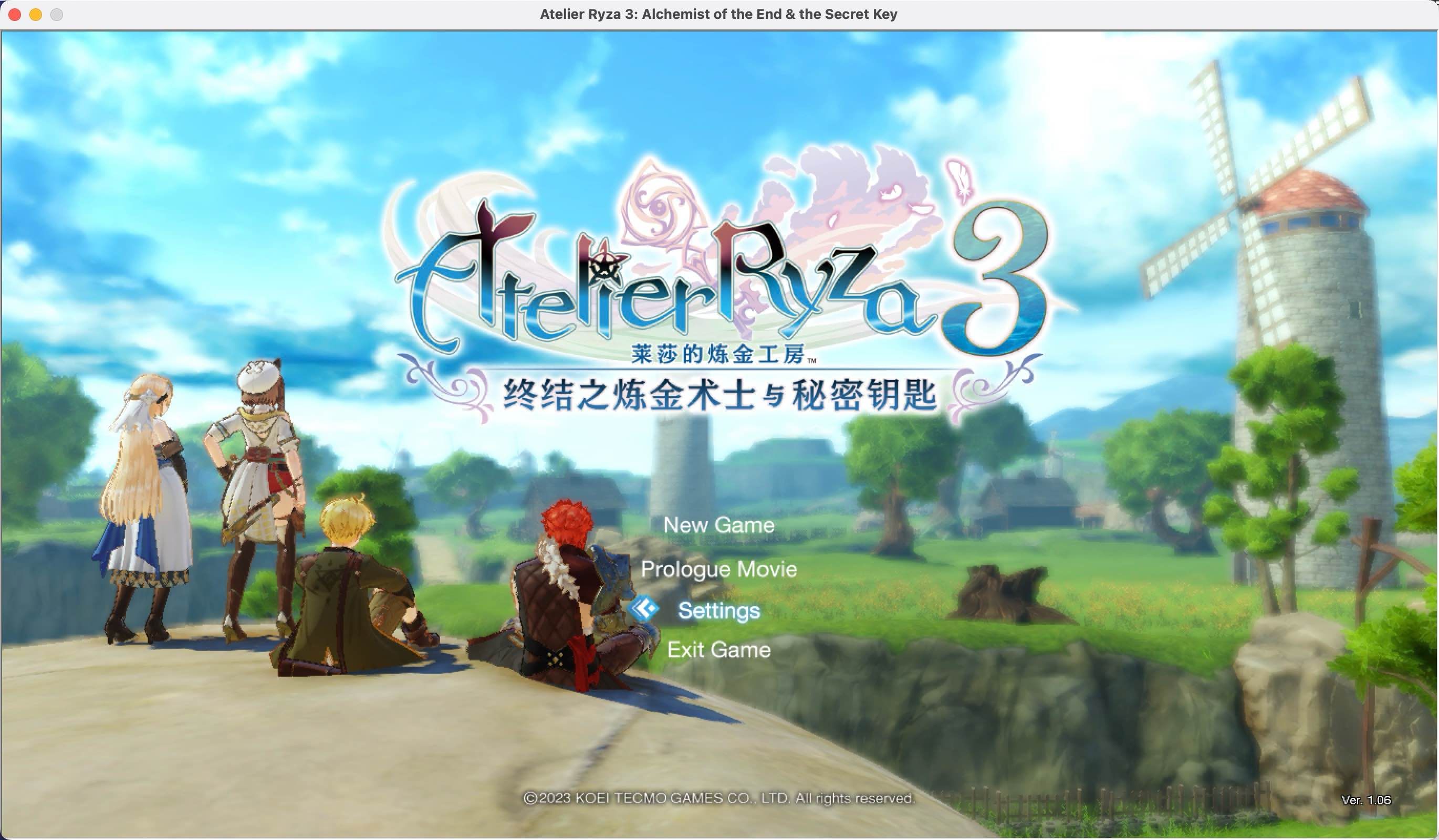 莱莎的炼金工房3 ～终结之炼金术士与秘密钥匙～ for Mac v1.0.6 Atelier Ryza 3: Alchemist of the End &amp; the Secret Key 中文移植版