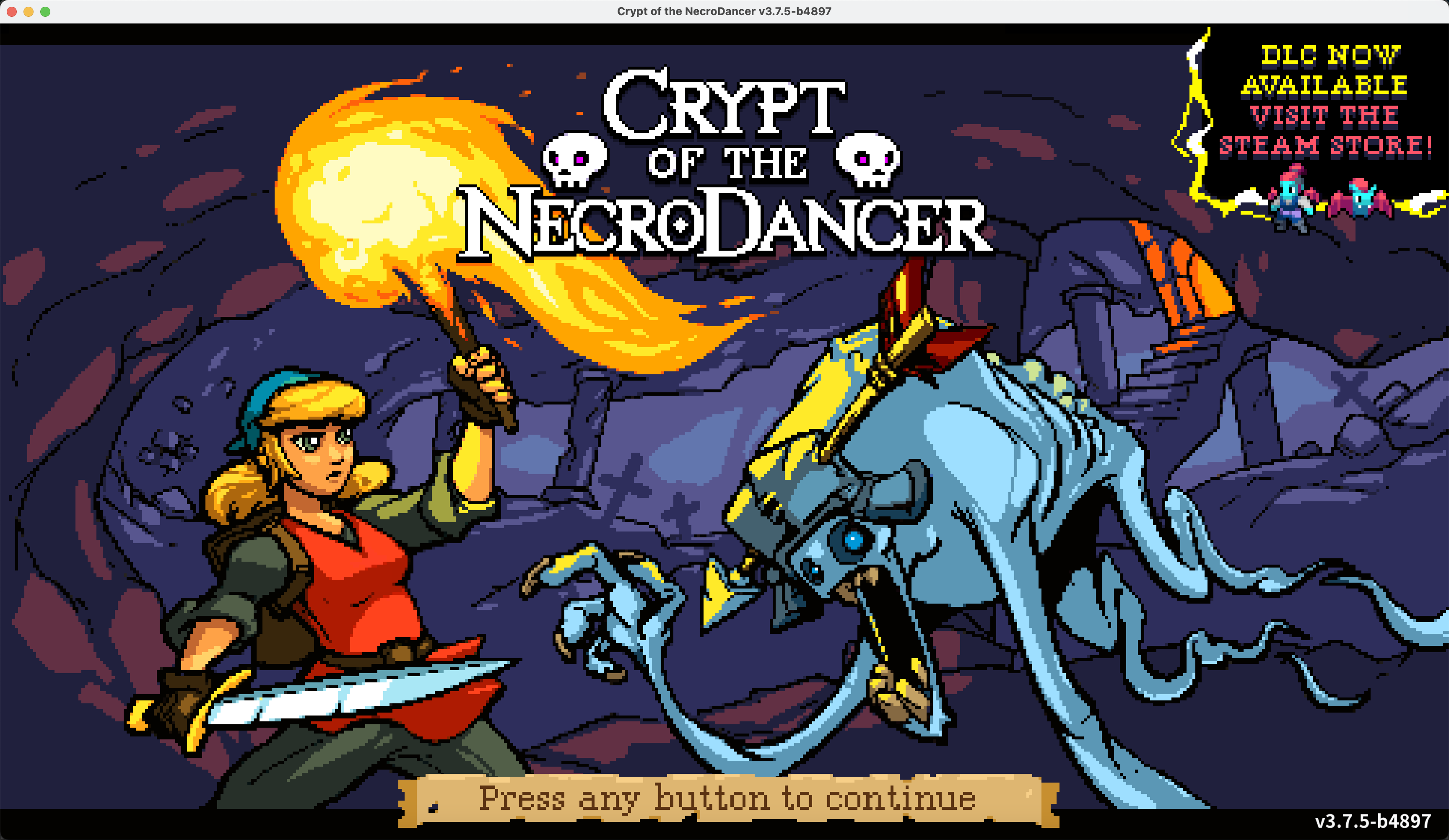 节奏地牢 for Mac v3.7.5-b4897 Crypt of the NecroDancer 中文原生版 附DLC