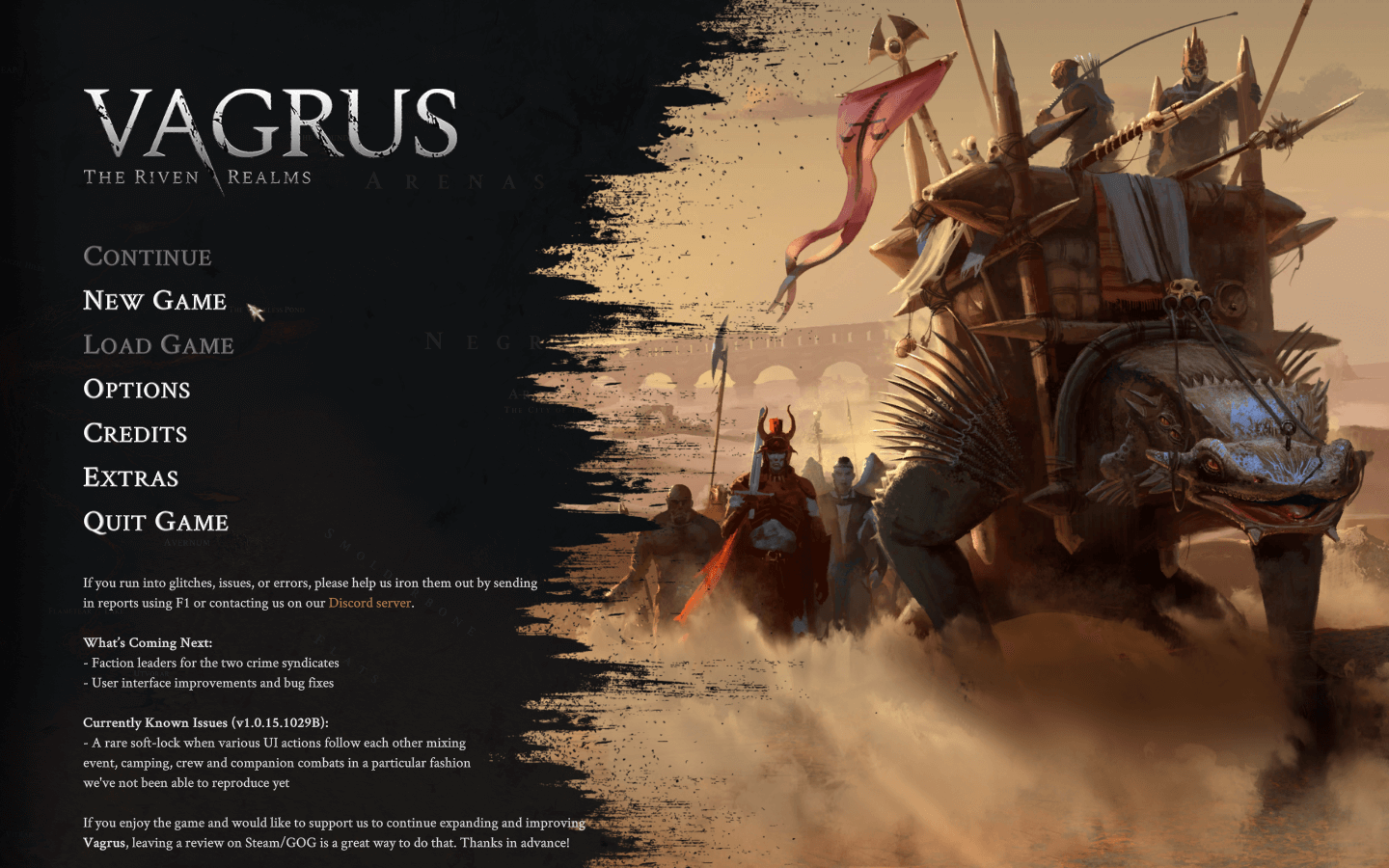 瓦格鲁斯：破碎领域 for Mac Vagrus – The Riven Realms v1.1600214K 英文原生版附DLC