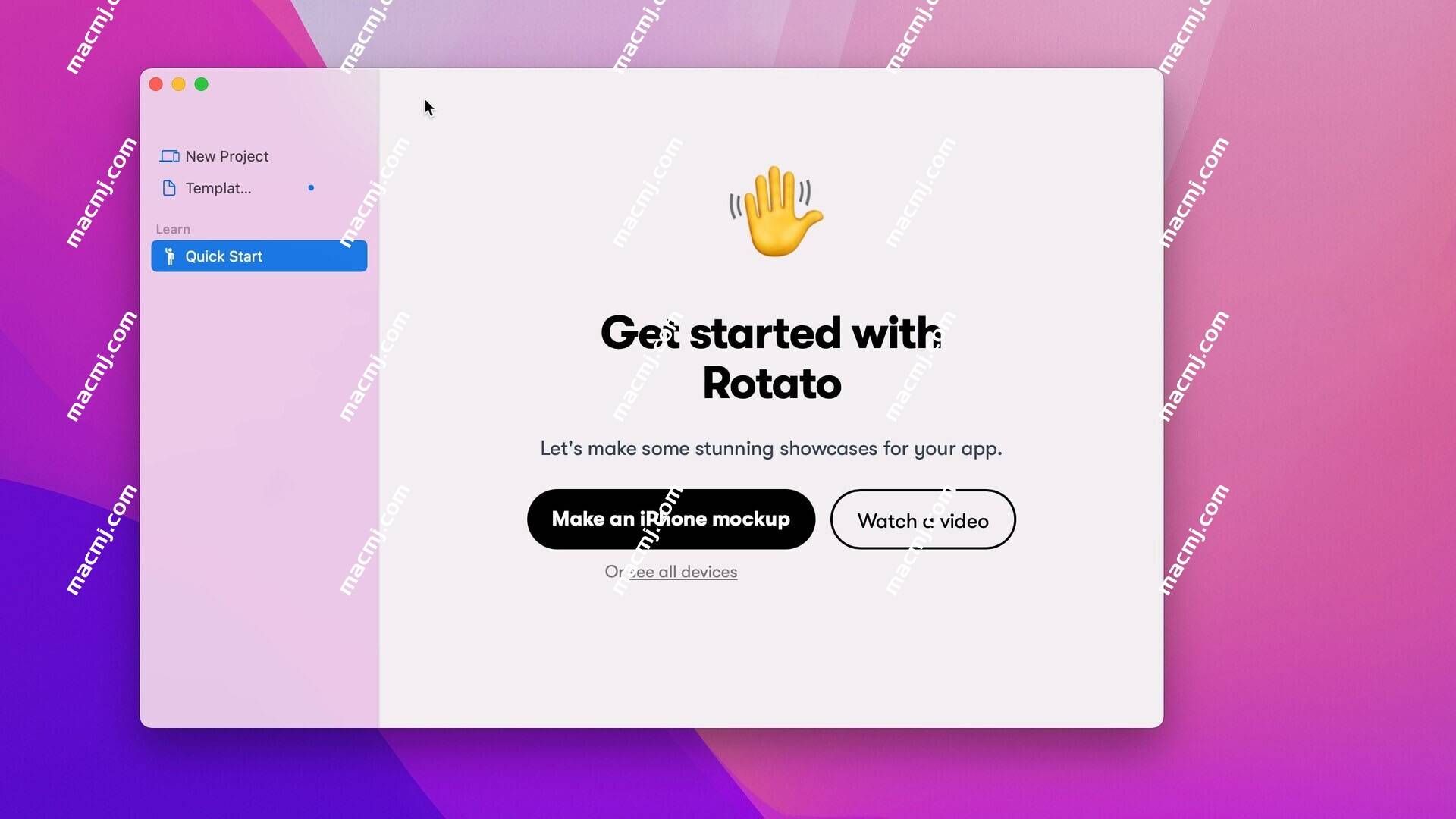 Rotato for Mac(3D样机宣传视频制作工具)