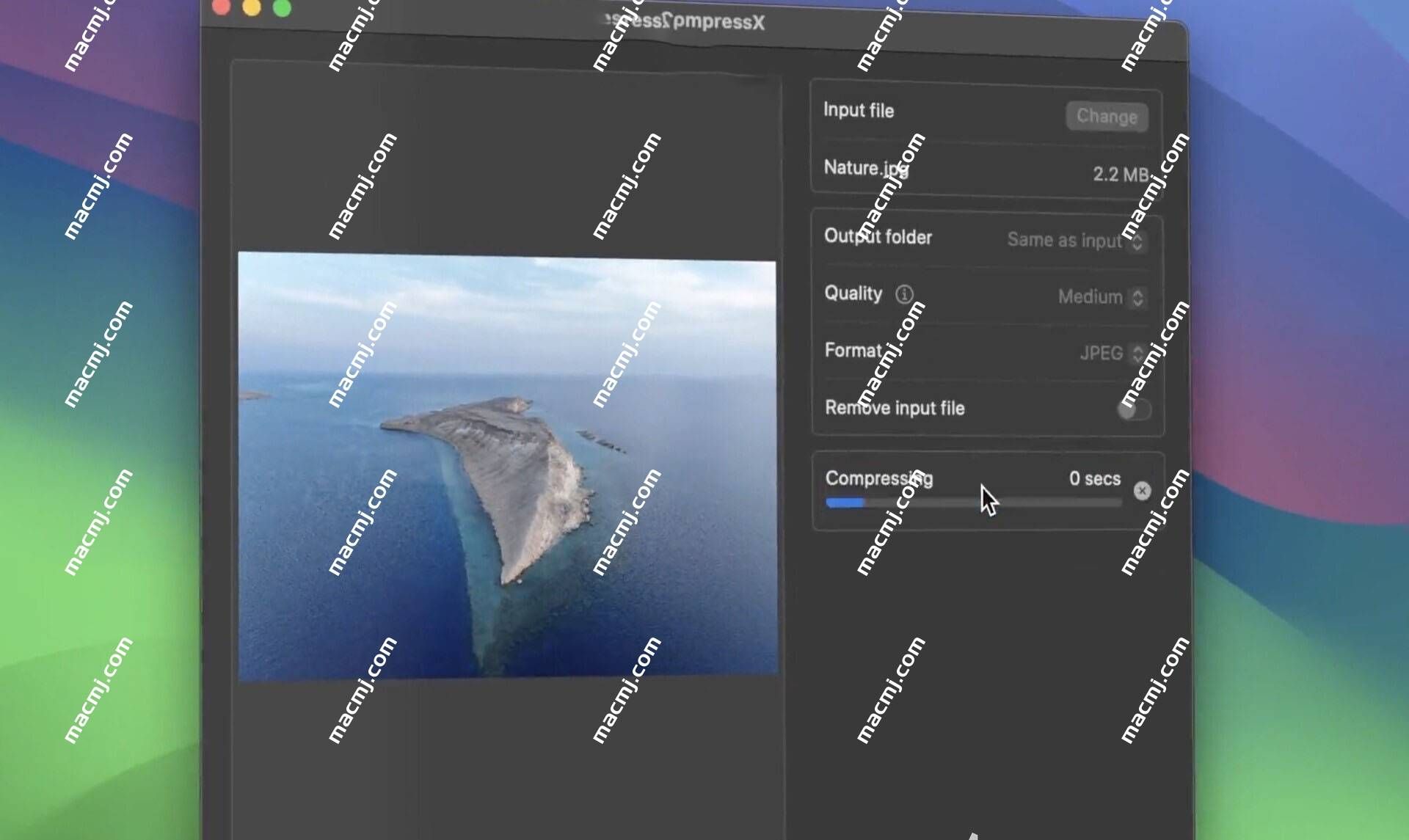 CompressX for Mac(离线视频和图像压缩软件)