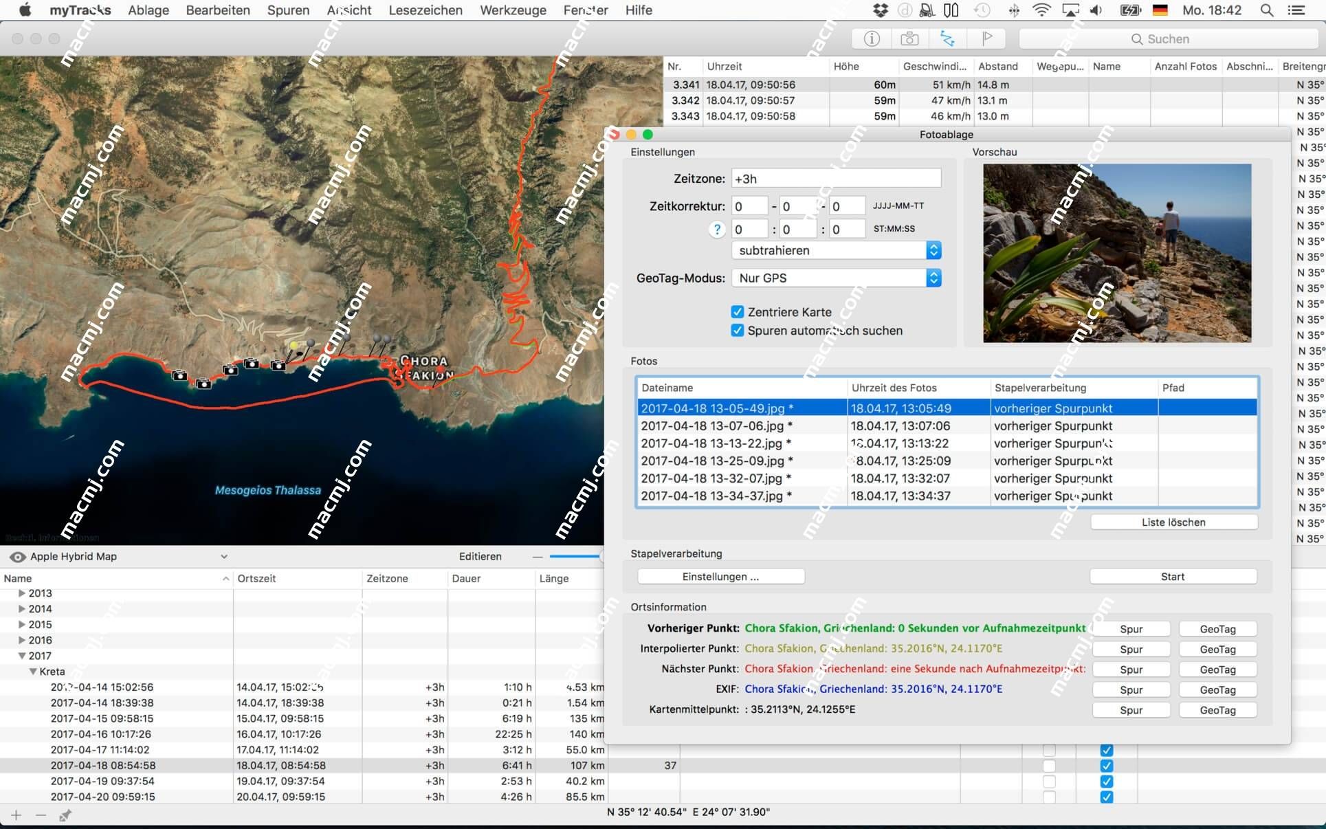 myTracks for Mac(GPS轨迹记录工具)