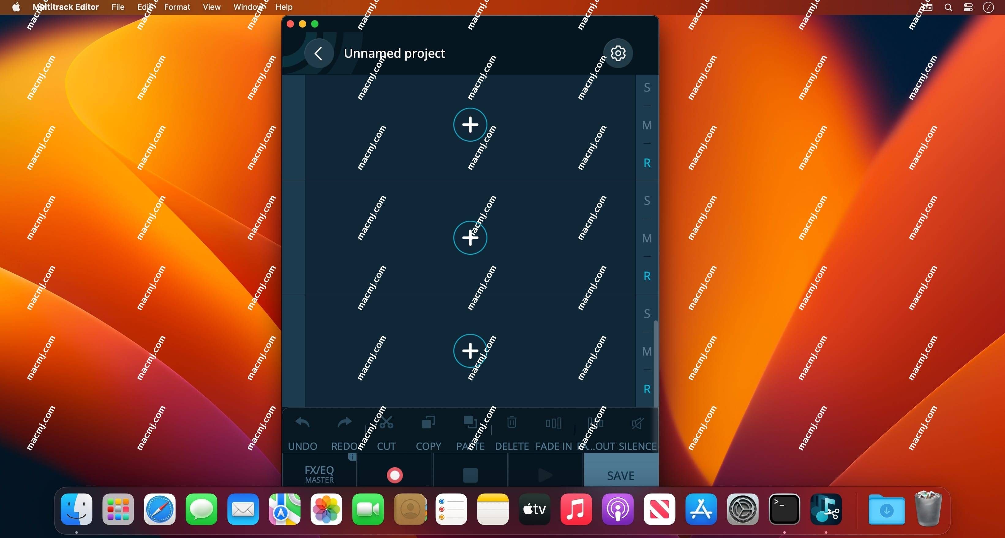 Multitrack Editor for Mac(多轨编辑器一混音和音乐剪辑大师)