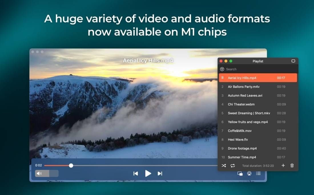 Elmedia Video Player Pro for Mac  (好看的mac视频播放器)