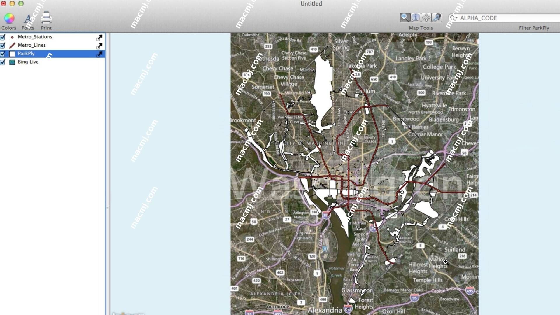 Cartographica for Mac(出色的地理信息系统软件)