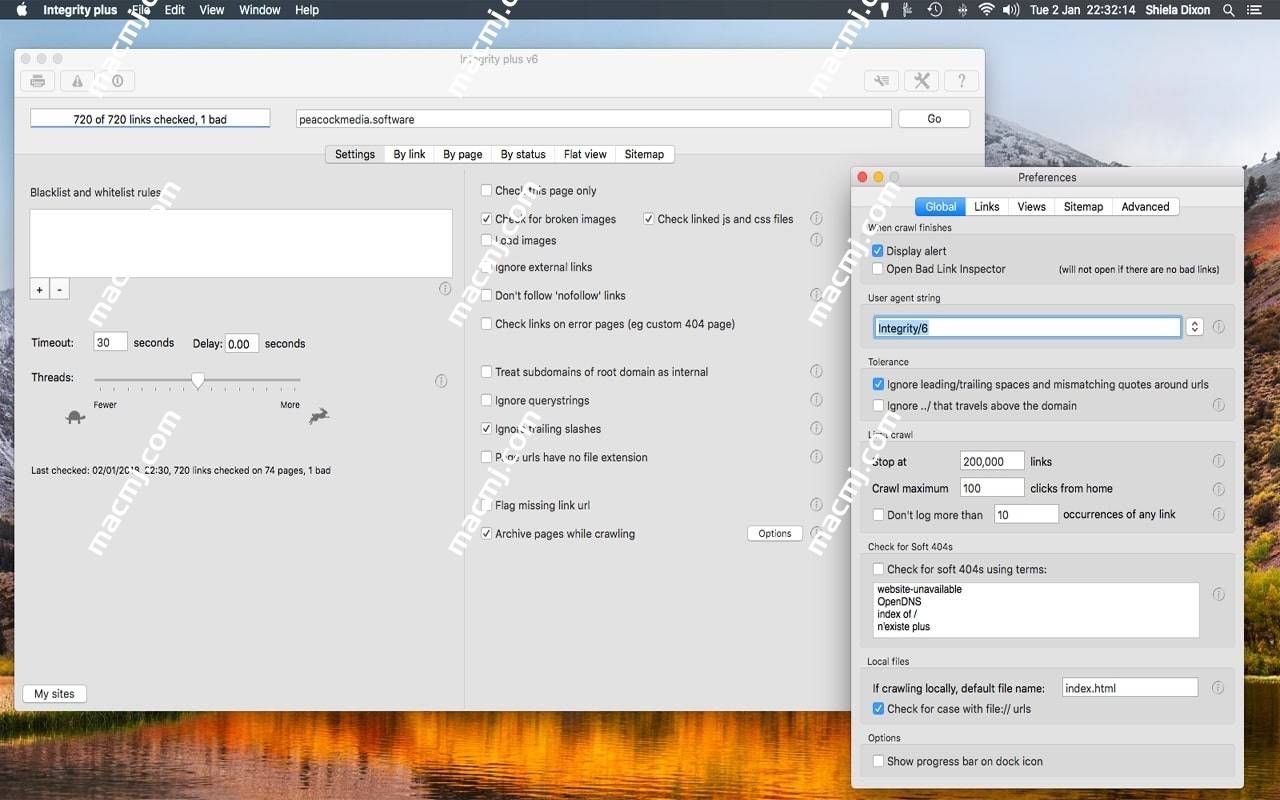 Integrity plus for mac(网站链接检查工具)