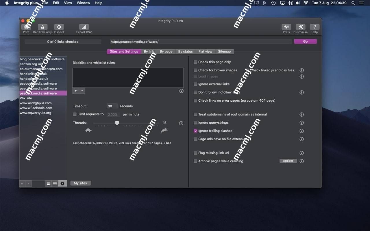 Integrity plus for mac(网站链接检查工具)