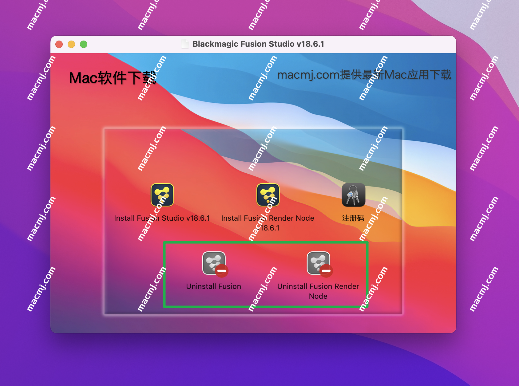 Blackmagic Fusion Studio 18 for Mac(强大的影视后期特效合成软件)