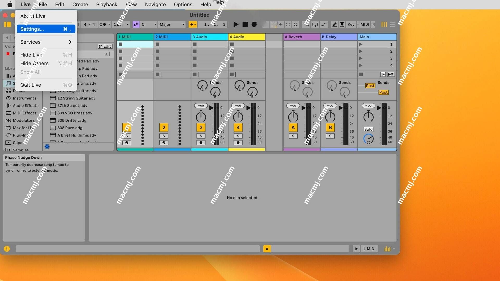 Ableton Live 12 for mac(音乐制作工具)