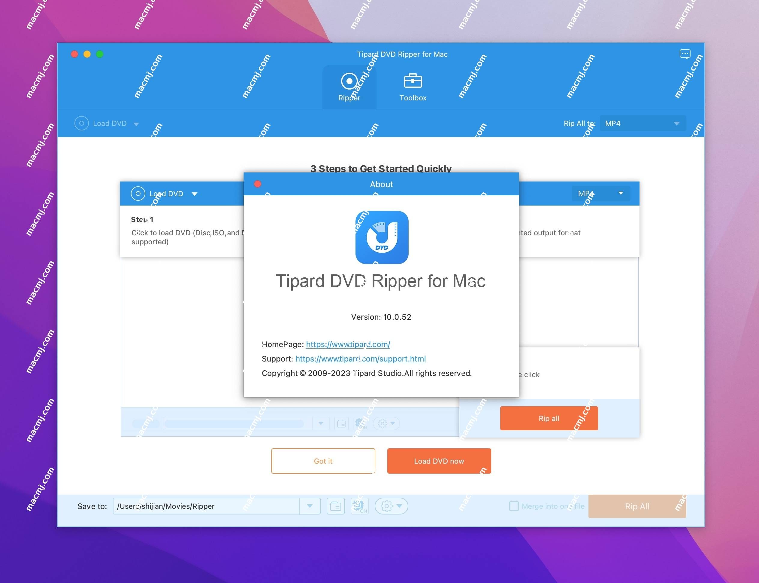 Tipard DVD Ripper for Mac(DVD刻录工具)