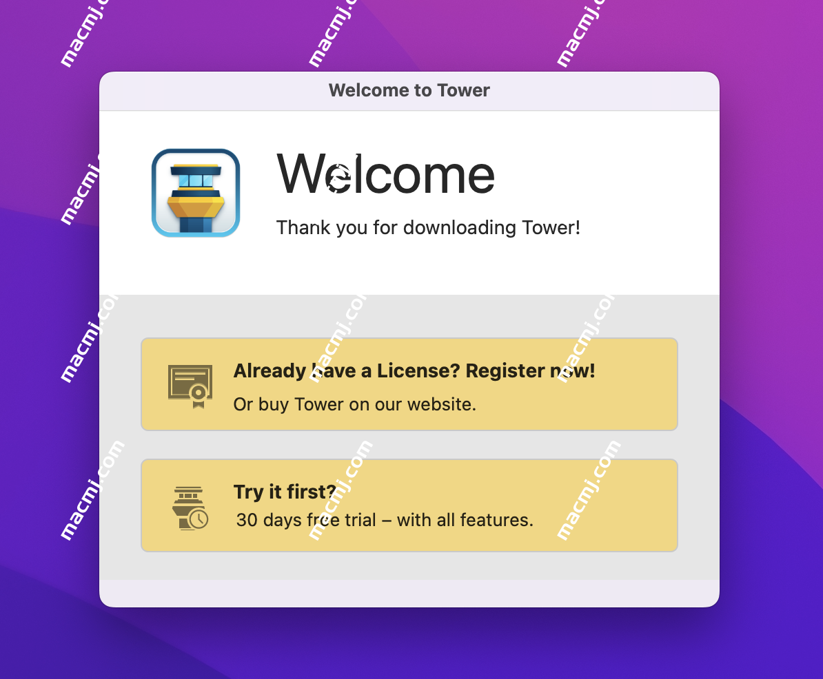 Tower Pro for mac (好用的git客户端)