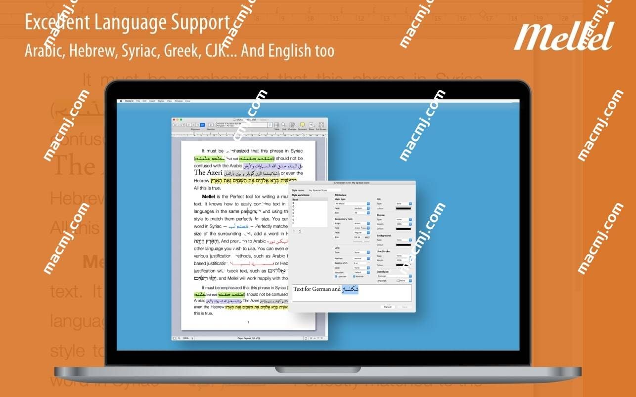 Mellel 6 for mac(文字处理工具)