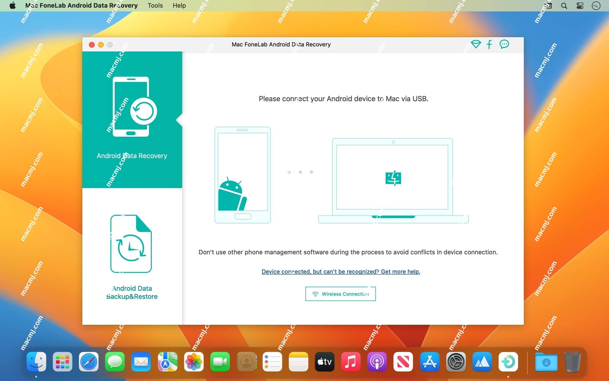 Mac FoneLab Android Data Recovery for mac(安卓数据恢复工具)