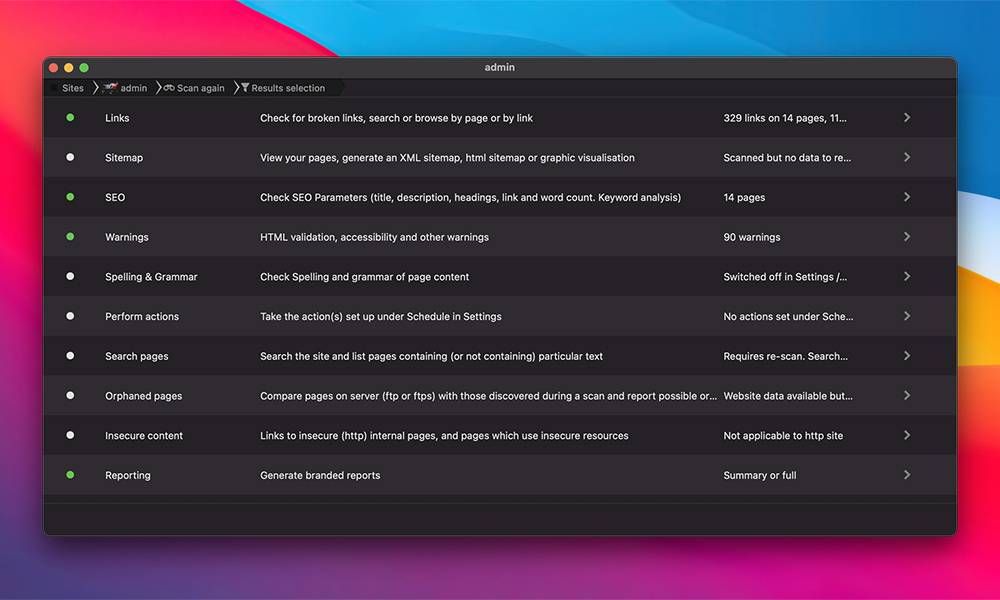 Scrutiny for mac &#8211; 网站SEO优化工具
