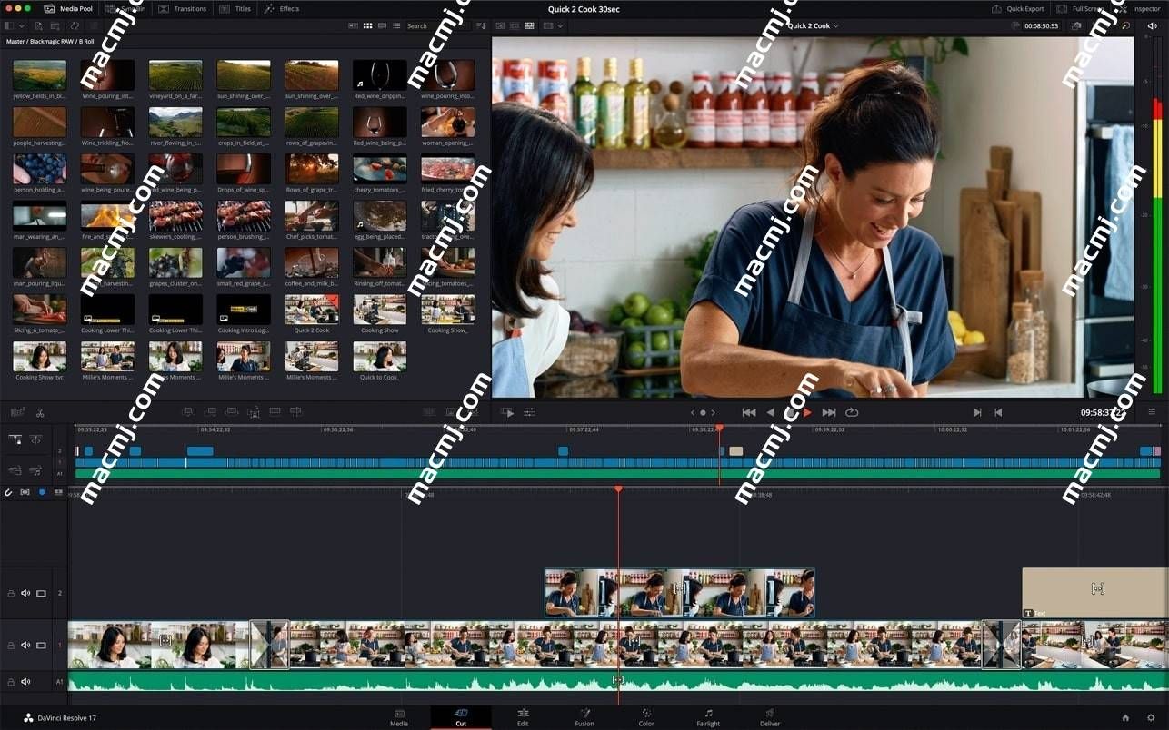 DaVinci Resolve Studio 18 密钥版 for Mac(达芬奇影视后期处理软件)