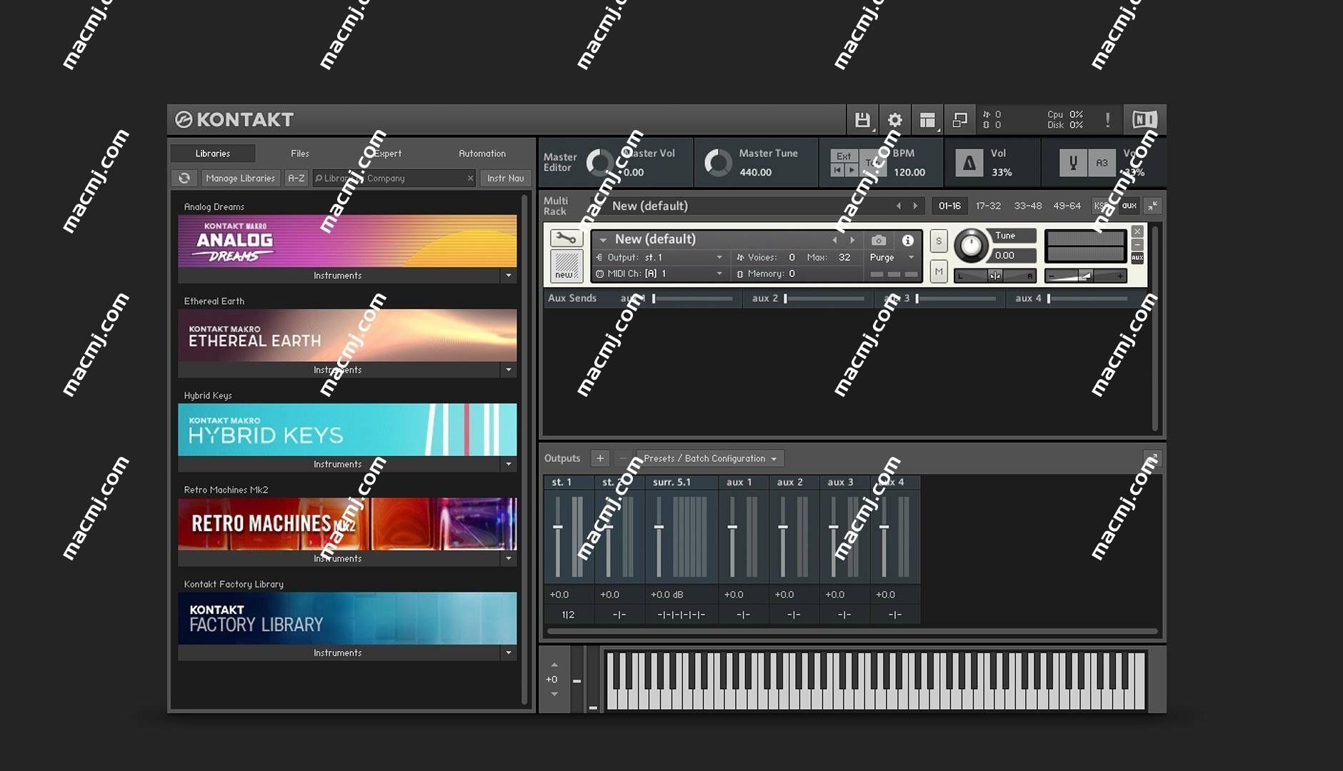 Native Instruments Kontakt 7 for mac &#8211; 音频采样软件