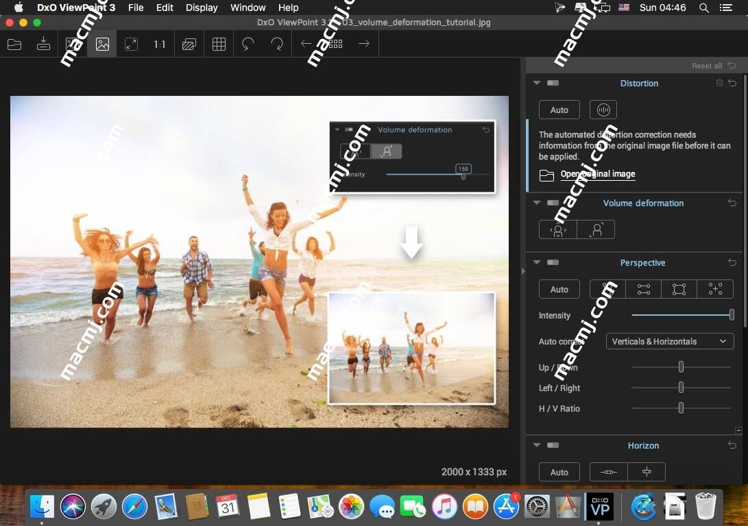 DxO ViewPoint 4 for Mac(照片修复校正工具)