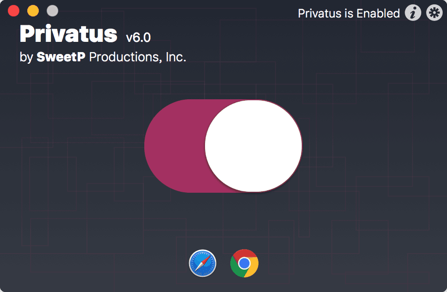 Privatus for Mac 浏览器隐私自动清理工具